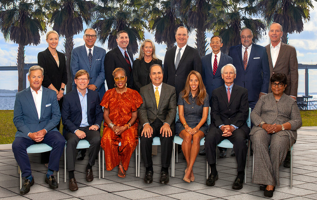 Foundation board meeting representing philanthropic leadership and financial stewardship