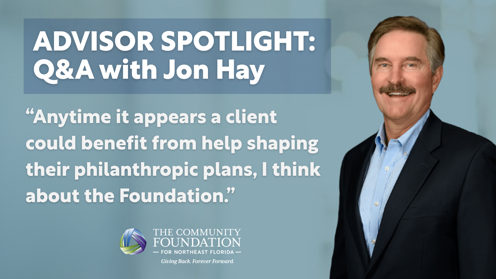 Jon Hay Advisor Spotlight: 'Doing Well by Doing Good' with Jon Hay - The ...